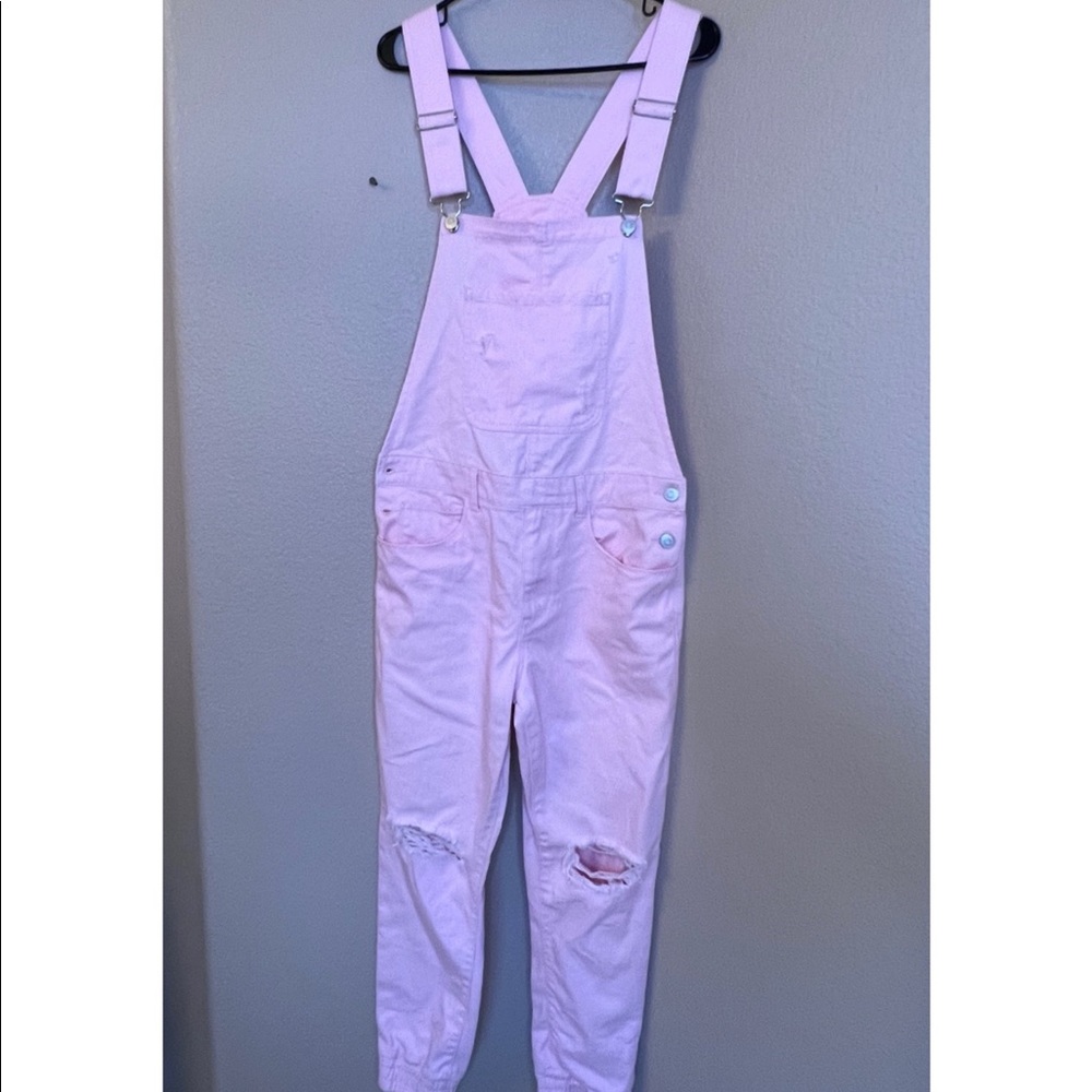 Mens Overalls Pocket Pants